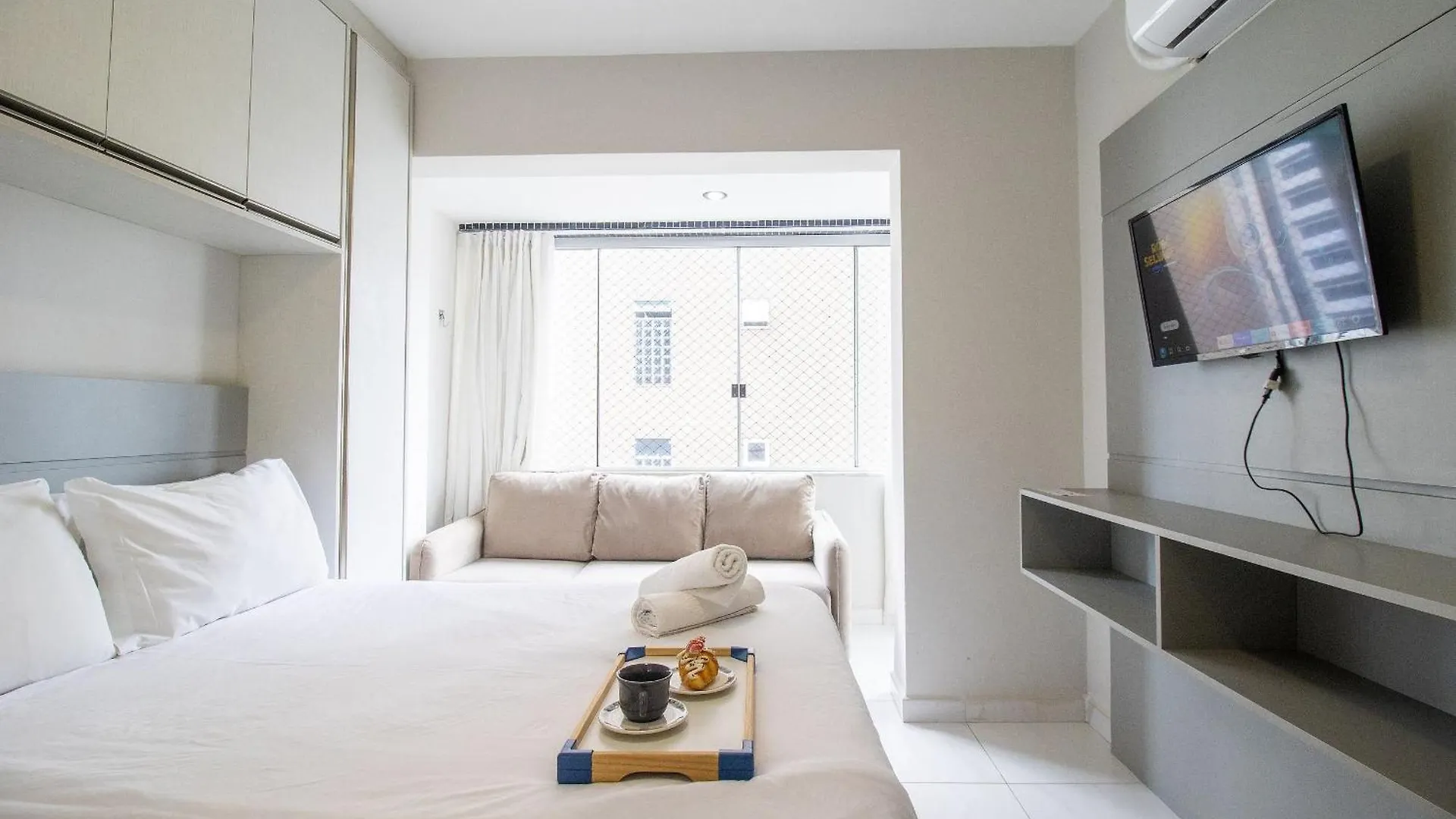 Las165 - Av. Central, Climatizado, Conforto, Wi-Fi Balneario Camboriu Apartment