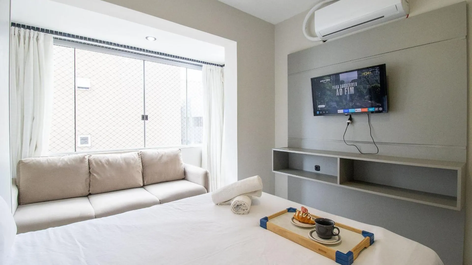 Daire Las165 - Av. Central, Climatizado, Conforto, Wi-Fi Balneario Camboriu Brezilya